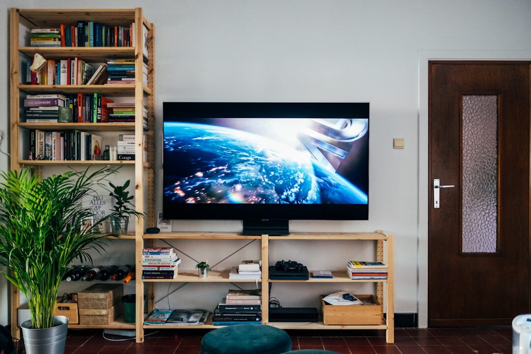modern smart tv