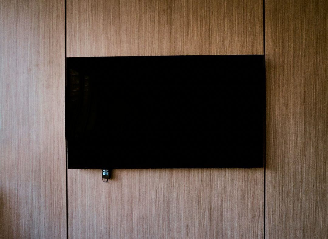 modern flat screen tv